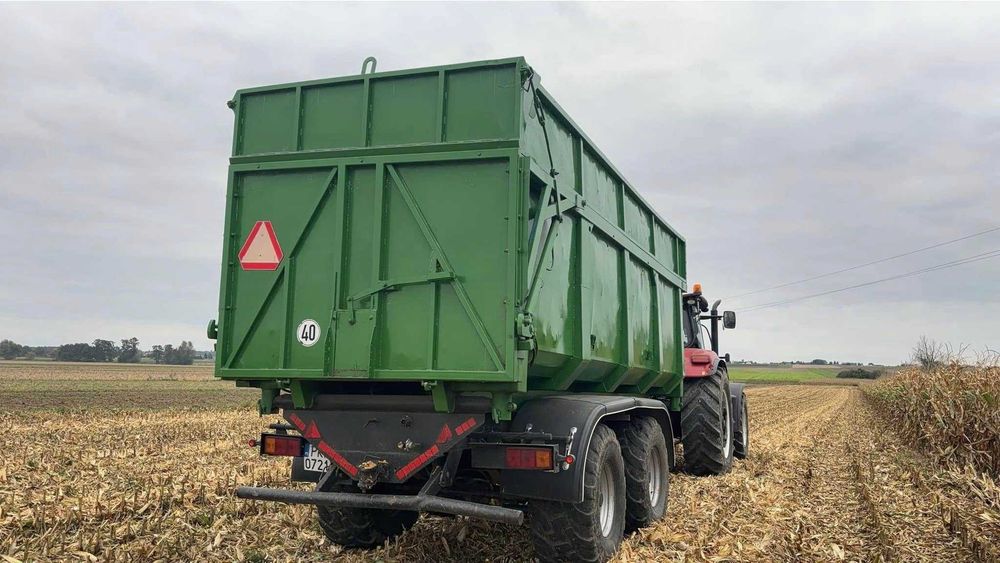 Przyczepa LOMMA tandem skorupa wywrotka