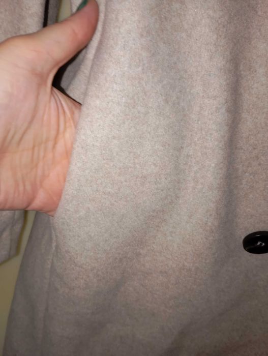 Мягкое двубортное пальто без подклада межсезон р 54   Reserved