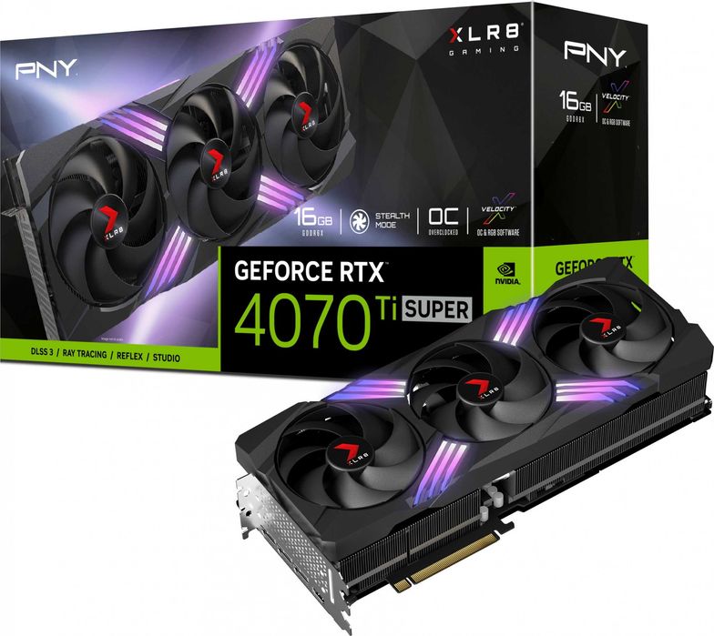 RTX 4070TI SUPER PNY XLR8 Gwarancja