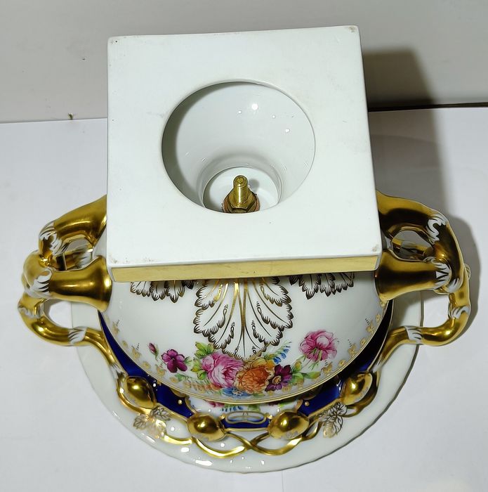 Waza Salonowa, Vista Alegre, Portugalia, Lata 80te  XX w. Talha Silvér