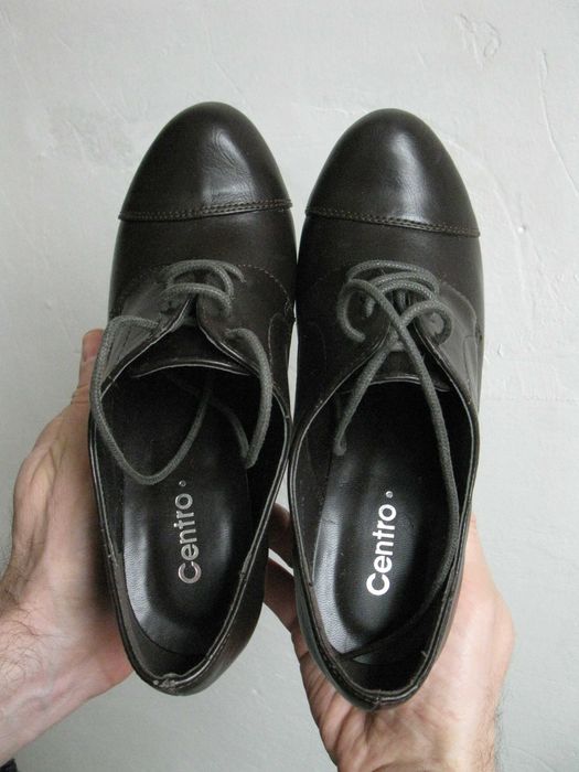 Ботильоны  Centro на каблуке размер 36 стелька 23 см