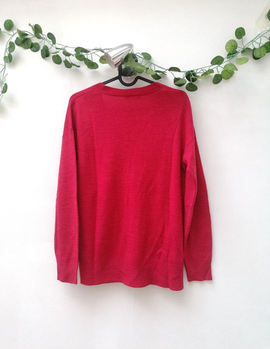 Camisola de Malha Vermelha