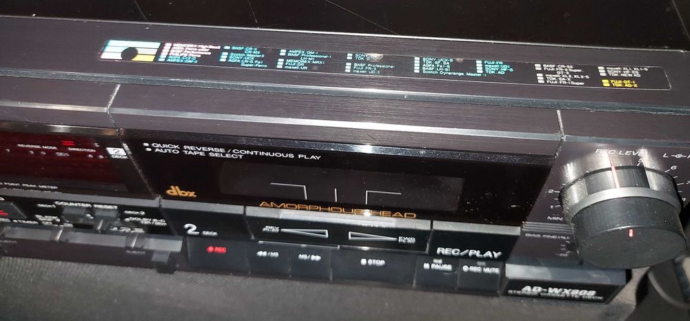 Aiwa AD-WX808 Cassette Deck (1987-90)