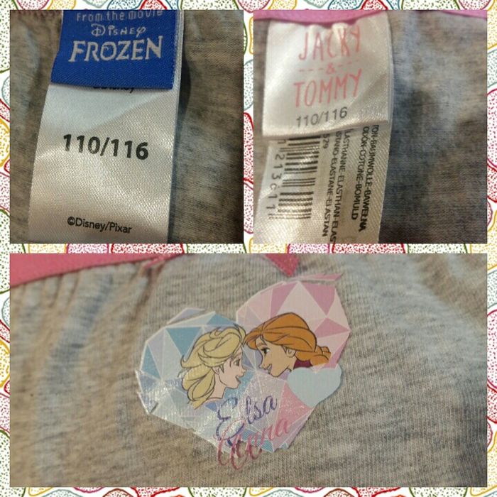 Трусики  Disney Frozen и Jacky&Tommy, майка на 110-116. Белье