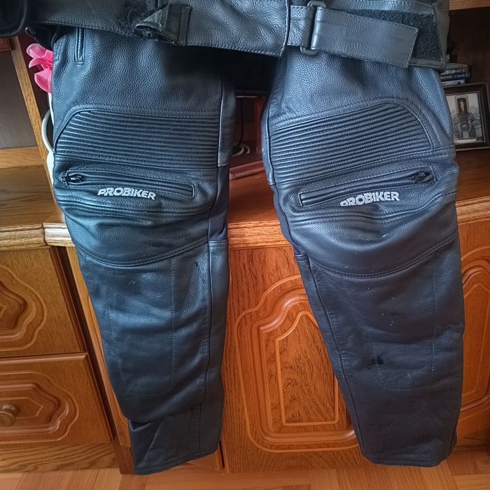 Strój motocyklowy skórzany kpl