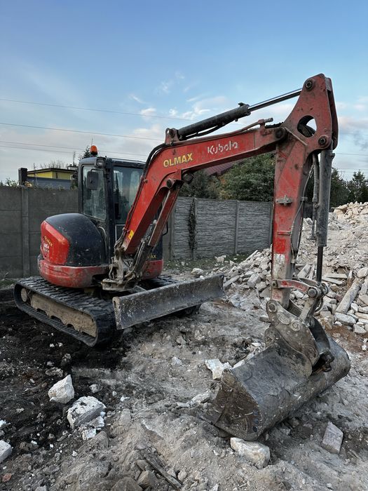 Koparka | Minikoparka | Rozbiórki | Wyburzenia | Roboty Ziemne | Kucie
