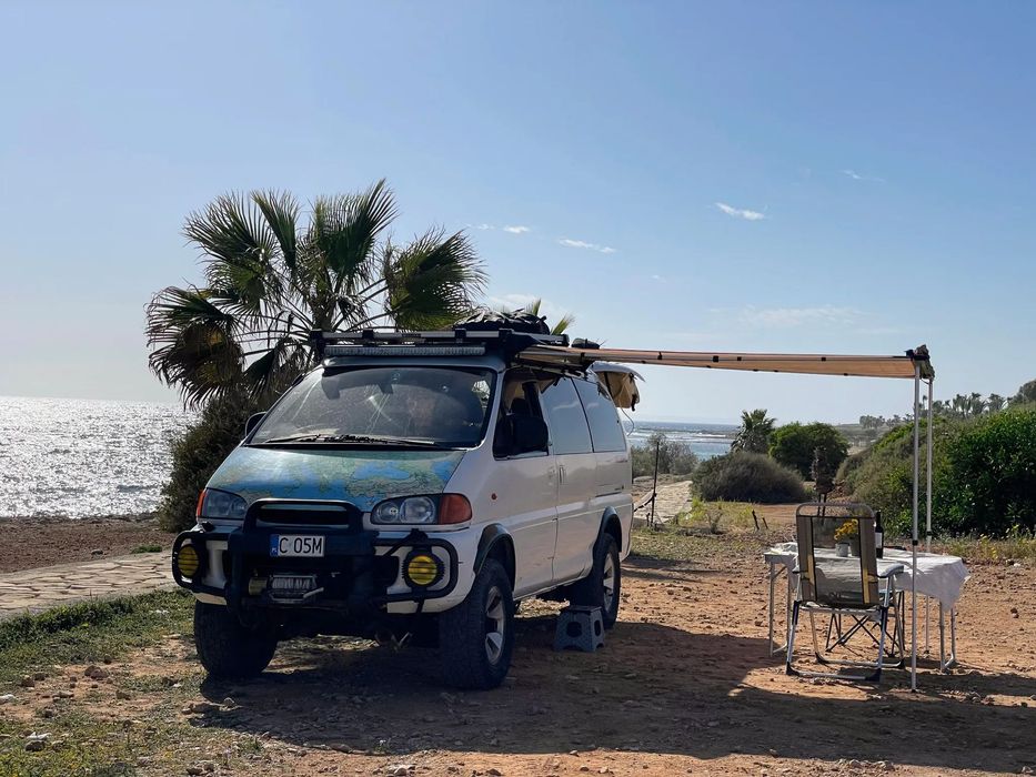 Mitsubishi Space Gear Delica L400 V6 Long Unikat wyprawowy 4x4 kamper VAN