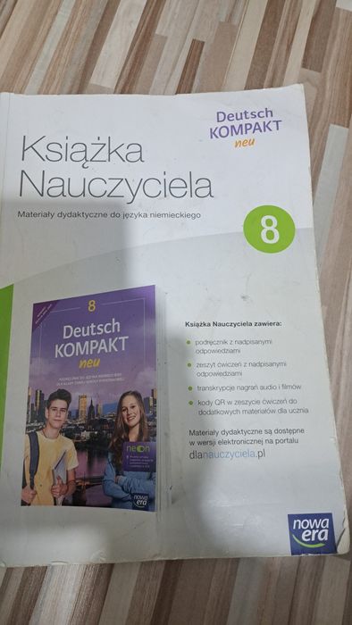 Deutsch kompakt neu klasa 8 ksiazka dla nauczyciela