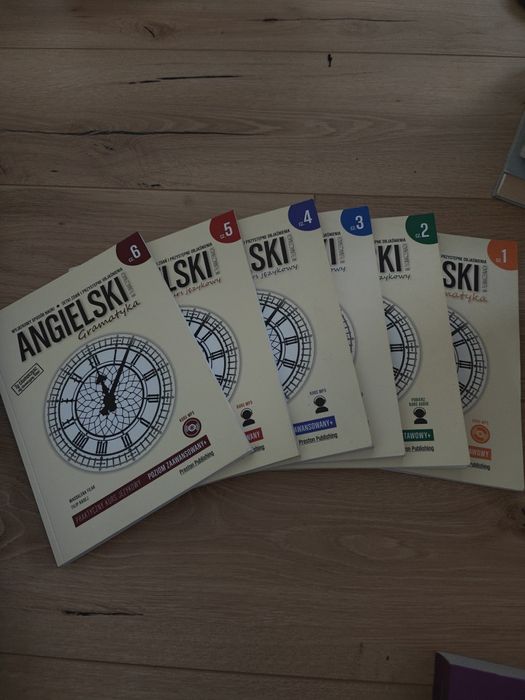 Seria książek do nauki angielskiego - ćwiczenia