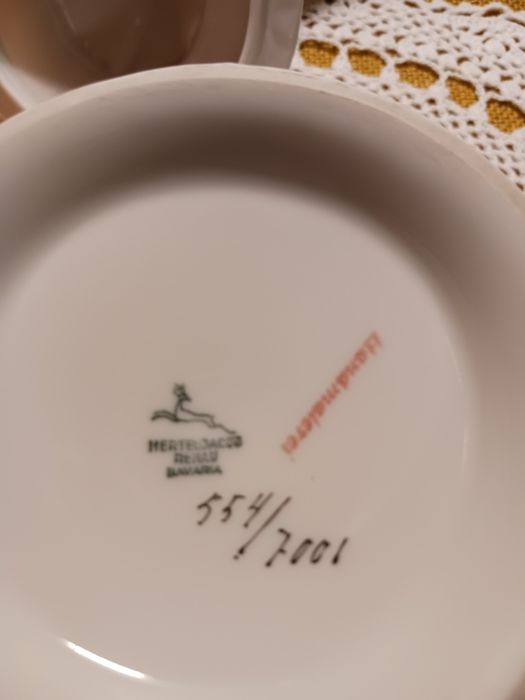 Bomboniera art deco recznie malowana