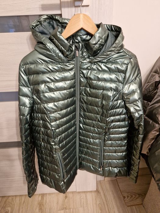 Kurtka zielona metalizowana xl