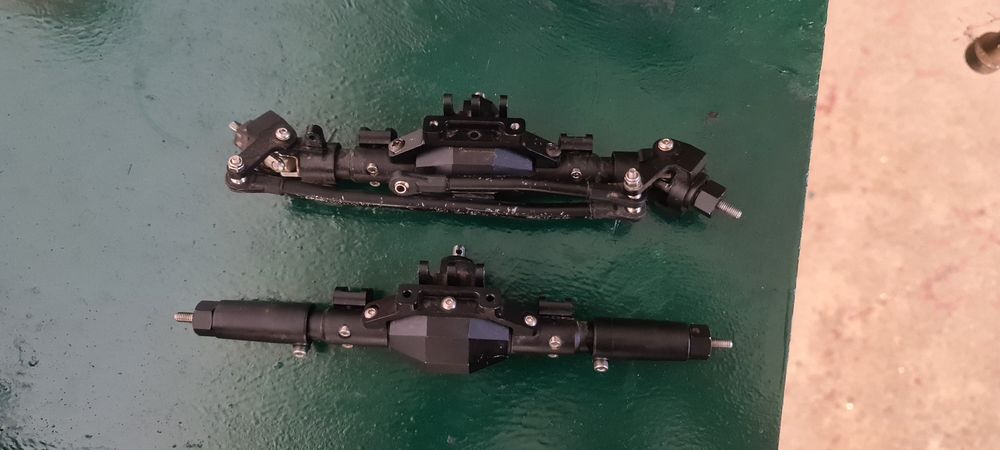 Eixos rc crawler 1/10 alumínio