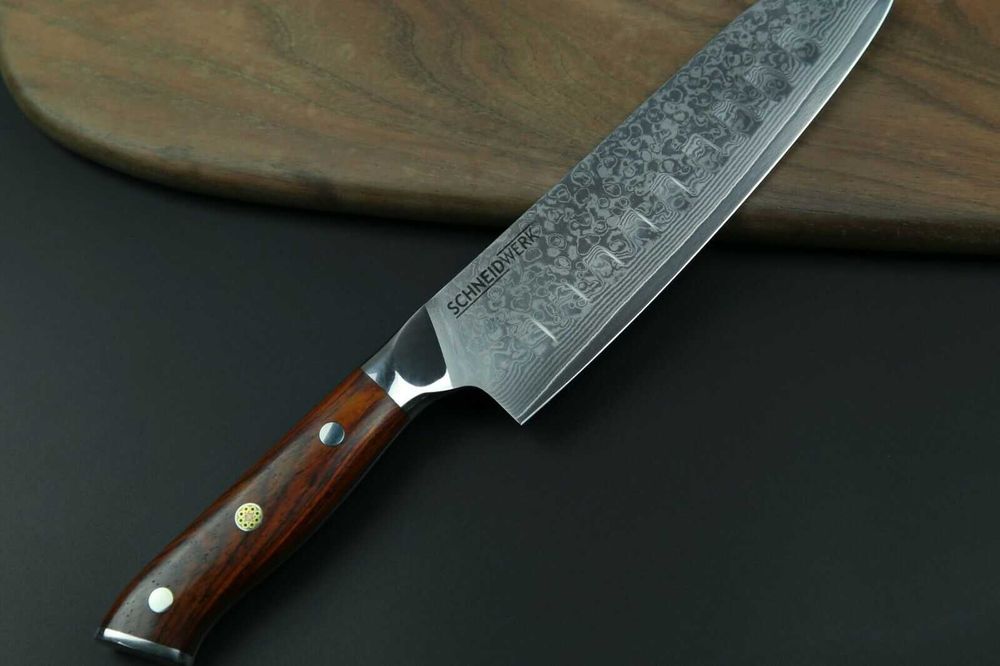 Nóż kuchenny Santoku z DAMASTU DAMAST GERMANY Di-7
