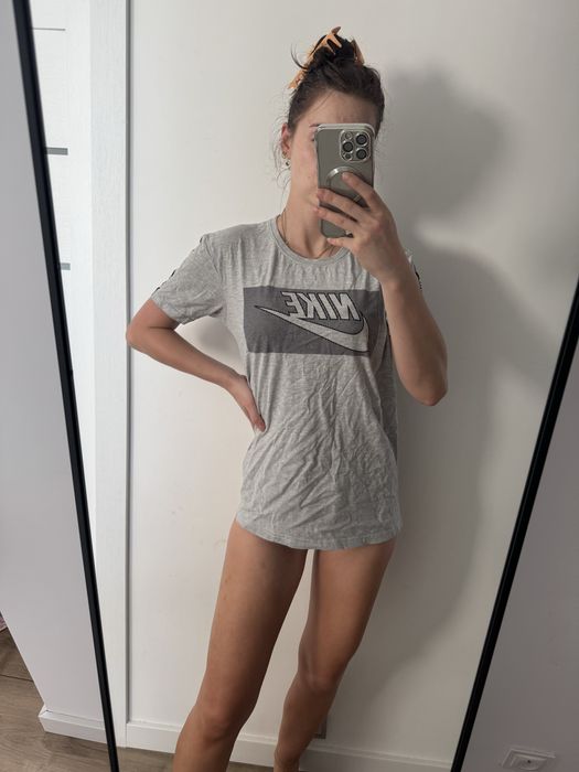 Bluzka t-shirt szary nike