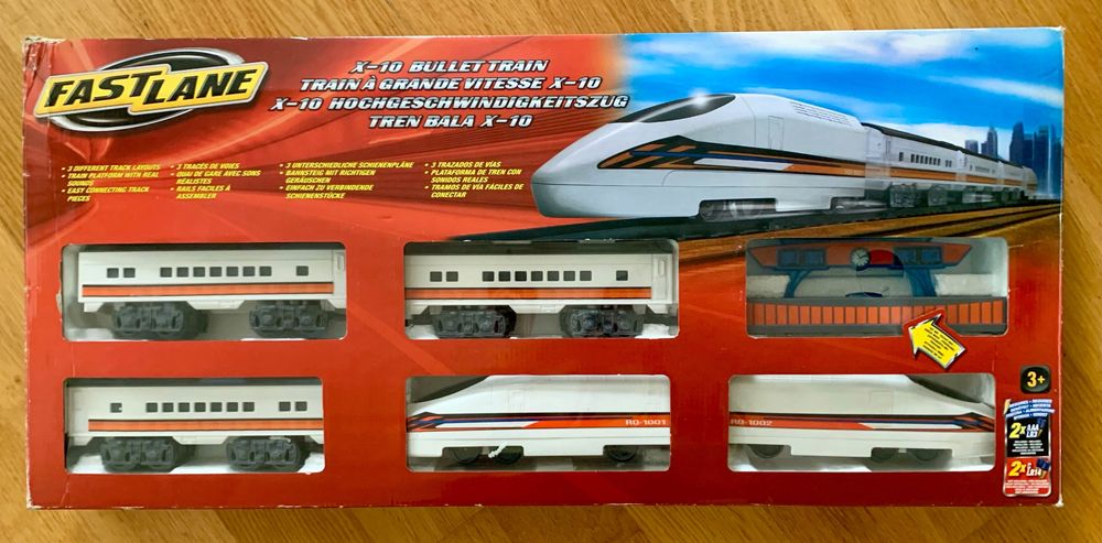 Fastlane Comboio Bala X-10 / X-10 Bullet Train