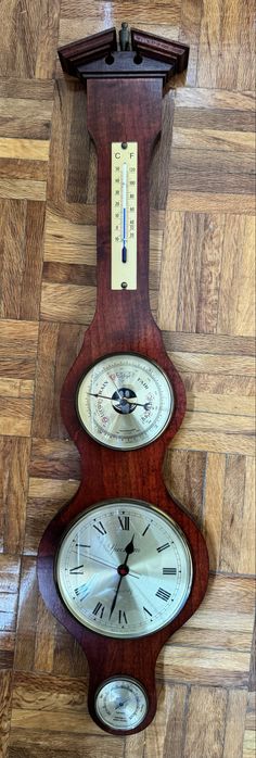 Relógio de Parede com Termómetro, Barómetro e Higrómetro