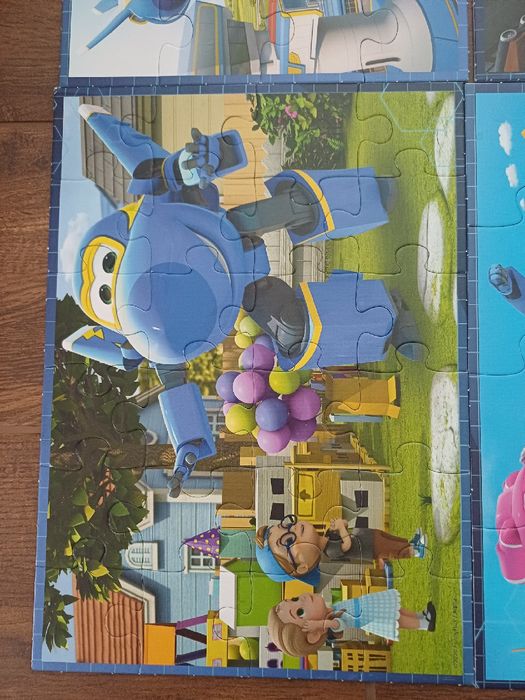 Puzzle Trefl 4w1 Super Wings kompletne