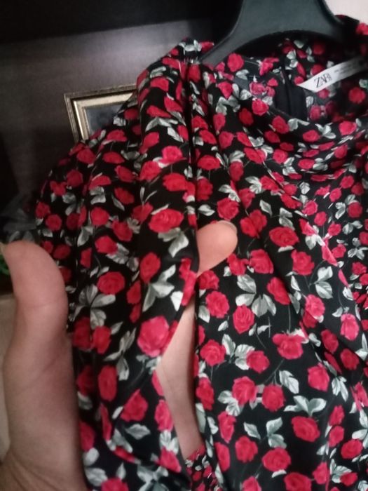 Piękna bluzka kwiatowa Zara