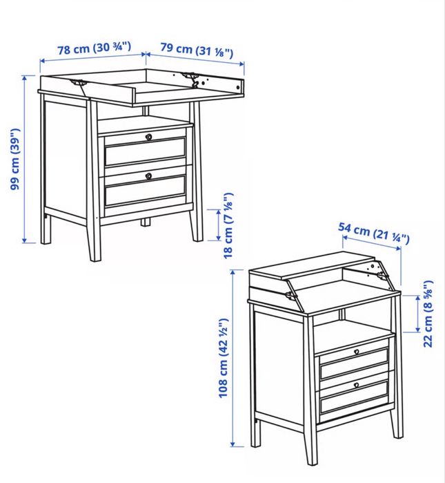 Trocador/cómoda IKEA
