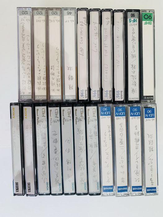 Аудіокасети Maxell UD-1 N, Sony BHF, Denon, Scotch та інші