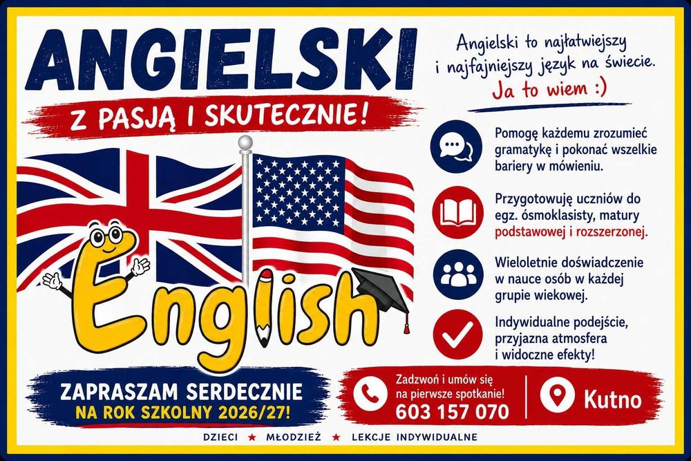 Korepetycje Język Angielski