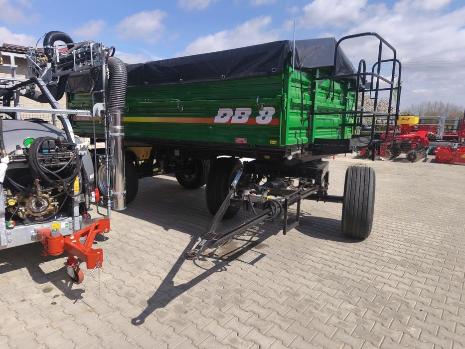 Przyczepa DB 8   Metaltech od ręki