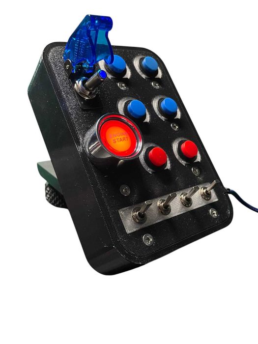 Button Box USB PC start/stop dźwignia guziki panel ETS2 ATS symulator