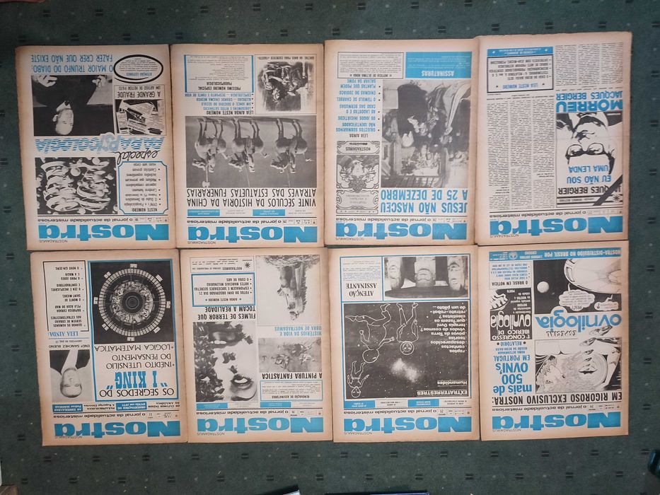 43 Jornais Nostra O Jornal da Atualidade misteriosa - Anos 70