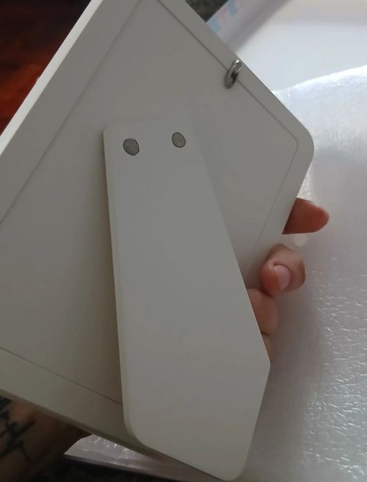 Moldura de batismo prata