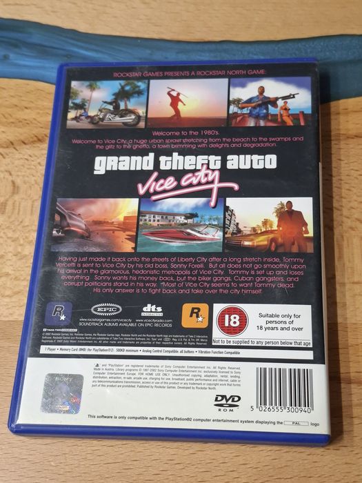 GrandTheftAuto Vice City PS2
