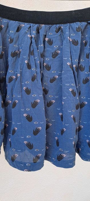 Saia azul Karl Marc Jonh