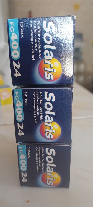 Фото плівка Ferrania Solaris 400 на 24 кадра