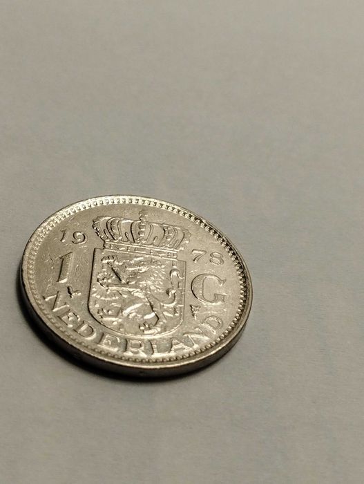 Sprzedam monetę Holandia 1 gulden 1978r. super stan