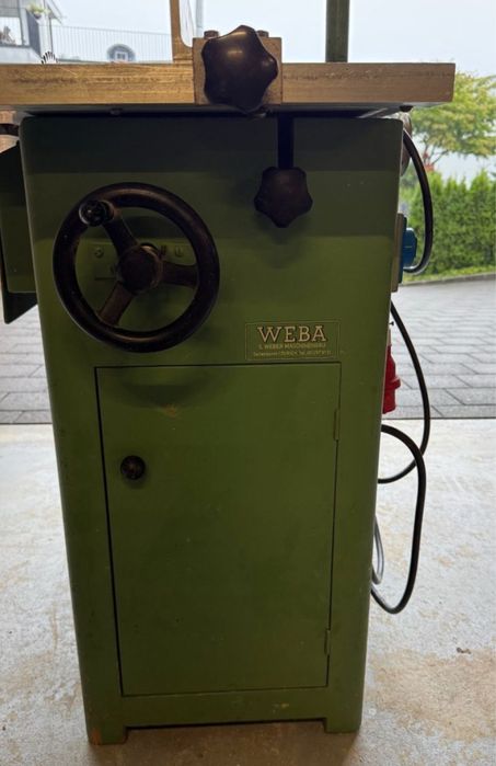 Piła stołowa z frezarką firmy WEBA