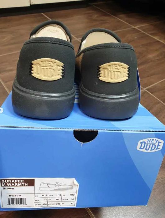 сліпони Hey Dude Sunapee Warmth оригінал 45