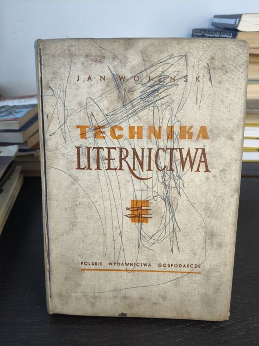 Książka technika liternictwa ⁸¹