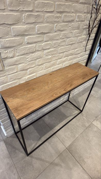 Konsola na metalowych nóżkach Hugle 110x80x35