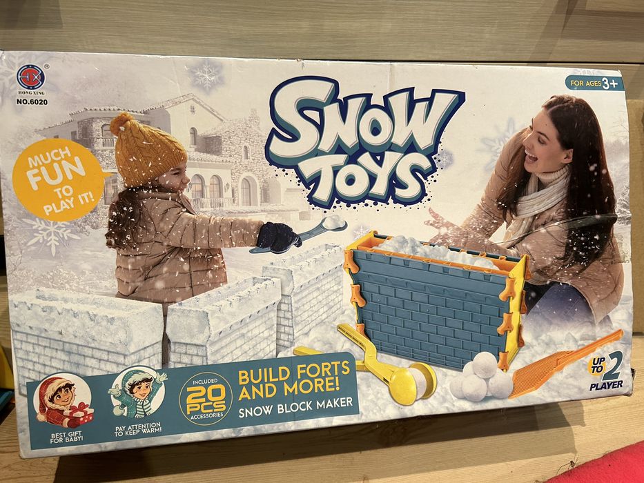 Spiworek do sanek i zabawka do sniegu