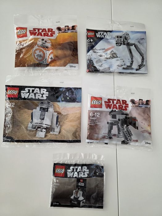 Lego Star Wars. Polybags. Várias referencias. Desde 9€. Selados.
