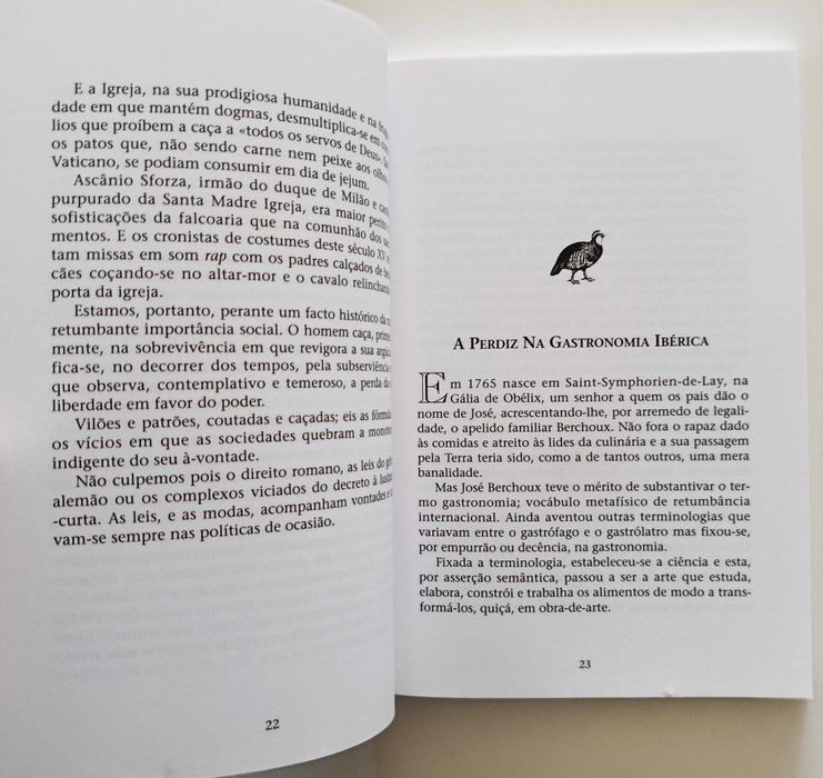 A Perdiz no receituário ibérico | Mário Varela Soares