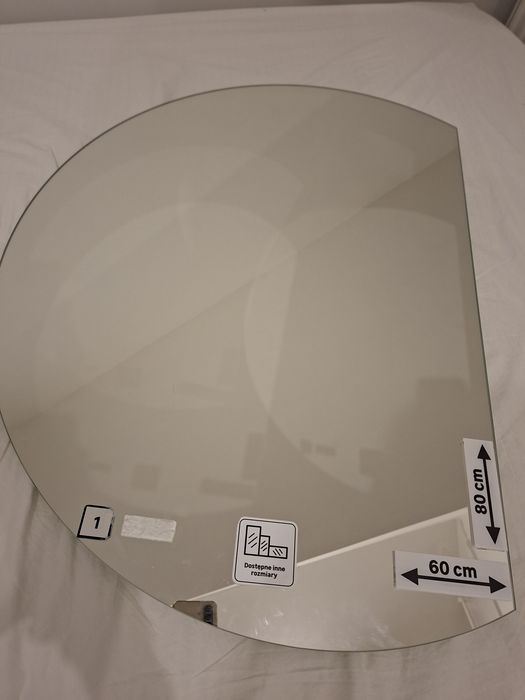 Lustro Moon  80x60cm. Led. Nowe