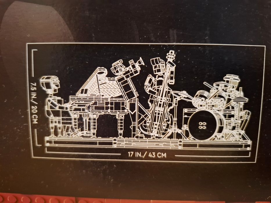 NOVO - Lego Quarteto Jazz -  mod. 21334