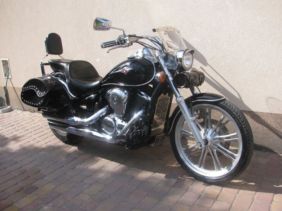 Kawasaki Vulcan VN900 Vulcan 07' dodatki  perfekcyjna 100%