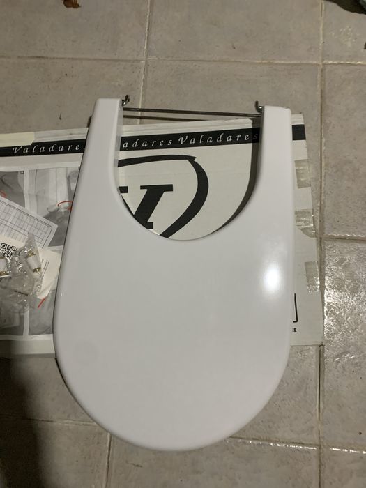Tampa para bidé Valadares branca