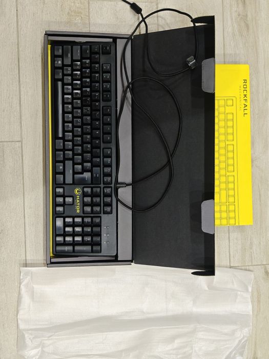 Клавіатура дротова Hator Rockfall USB Mechanical