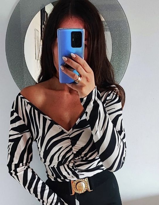 Bluzka zebra prążek