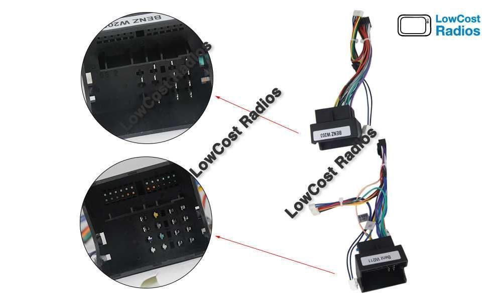 Auto Rádio GPS Mercedes Benz 9'' Classe E W209 W219 W211 - ANDROID 15