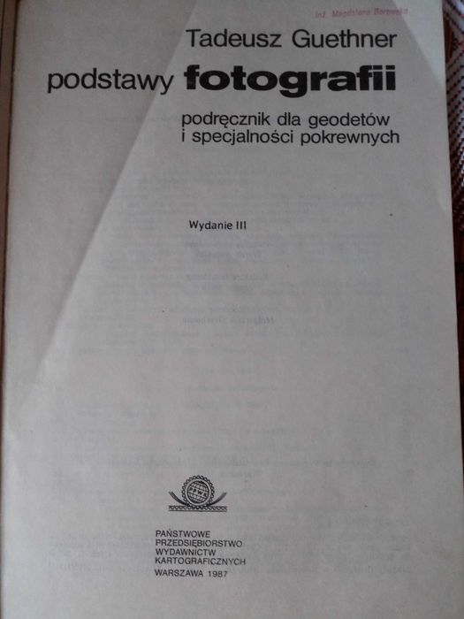 Podręcznik geodezja