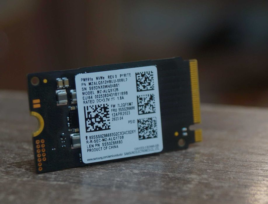 SSD накопичувач Samsung (MZALQ512HBLU-00BL2) 512 ГБ Б/У TVOYO