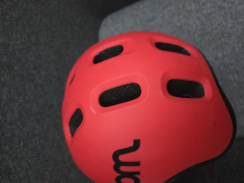 Kask dziecięcy woom READY rozm. M czerwony